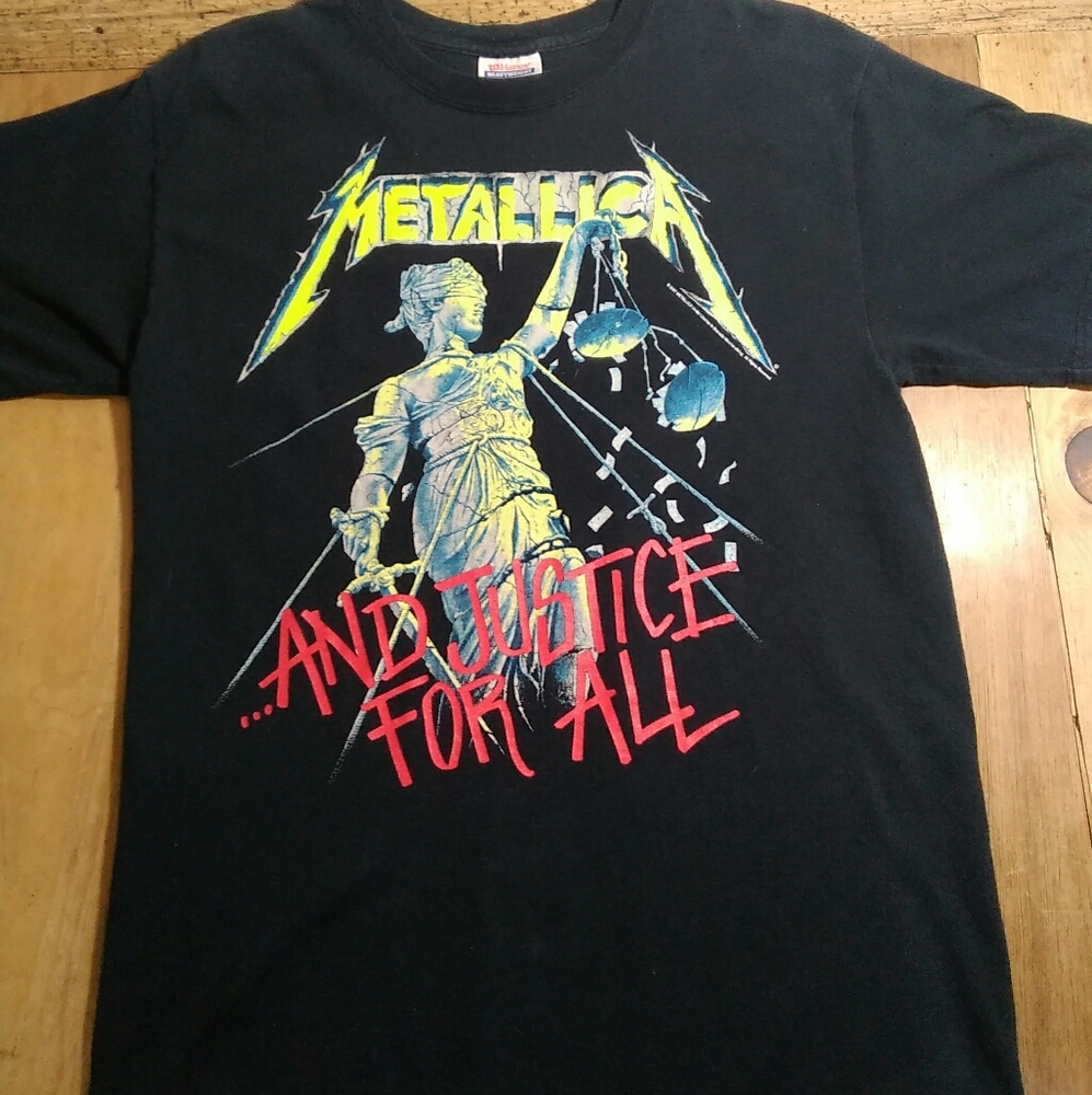 2007 Metallica And Justice For All T-shirt M